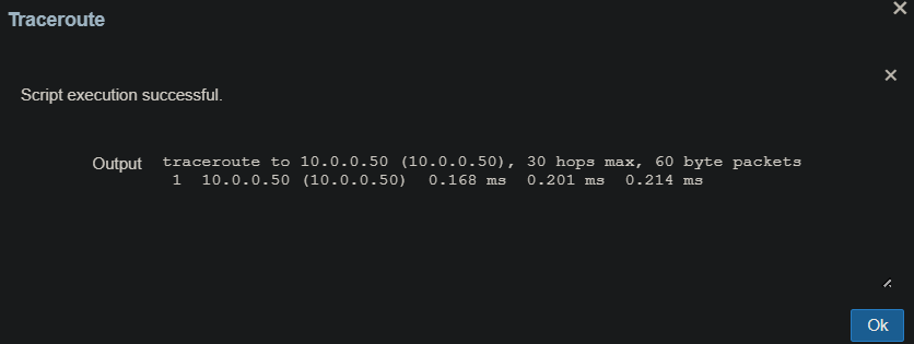traceroute